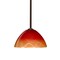 Besa Lighting Tessa Stem Pendant, Solare, Bronze Finish, 1x75W Incandescent 1TT-4201SL-BR - alternate 1